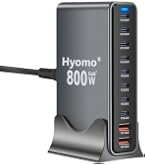 充電器 PD3.0対応 800W 10ポート 1.5m電源ケーブル Amazon.co.jp: 800W 充電器 【 GaNFastⅢ 10ポート 2*単口140W 1.5m